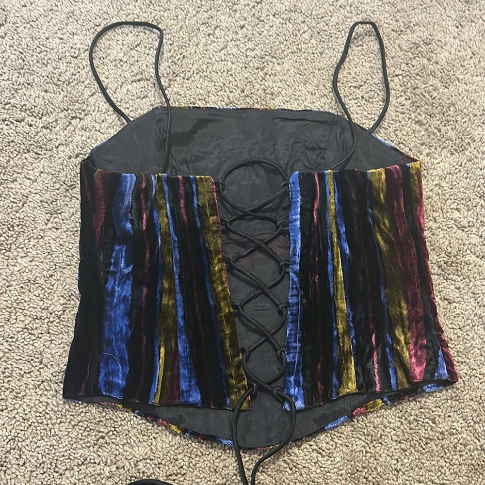 Gorgeous Vintage Corset Top - Size 4 - Picture 2 of 5